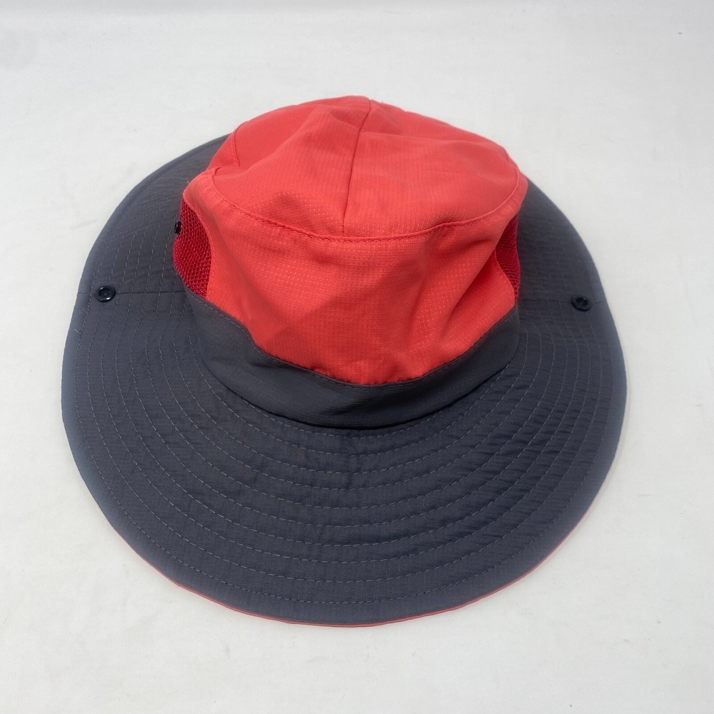 Sun Shade Boonie Hat Adjustable Foldable Bucket Ponytail Mesh Women's Pink‎